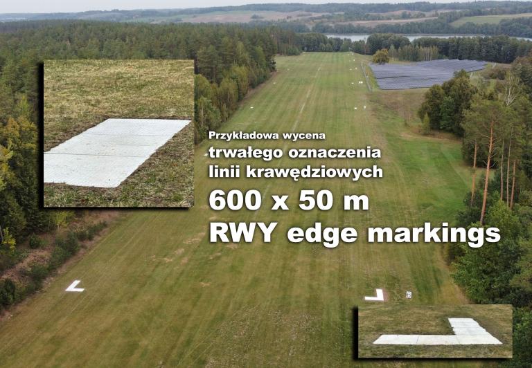 RWY EDGE Markings przykładowa wycena