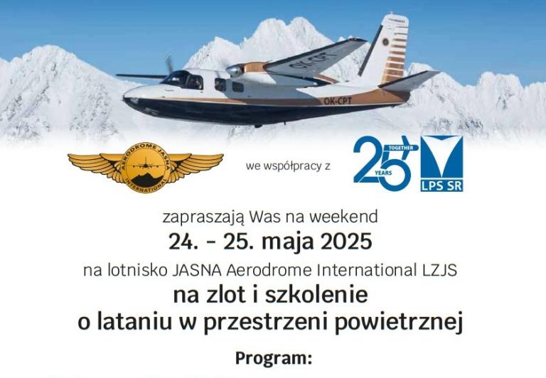 Zlot i szkolenie o lataniu w przestrzeni powietrznej w Jasnej