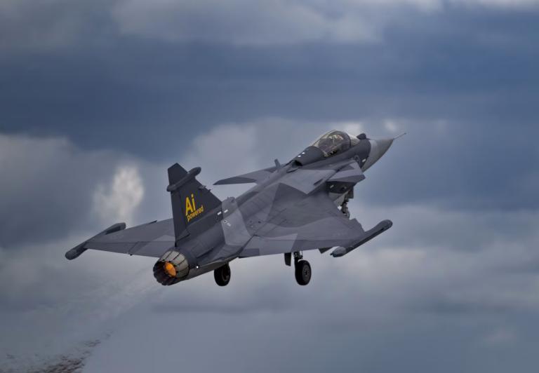 Szwecja: sztuczna inteligencja po raz pierwszy pilotowała samolot bojowy Gripen