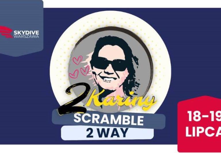 Zawody &quot;Dwójki Kariny&quot; 2 WAY SCRAMBLE w Chrcynnie