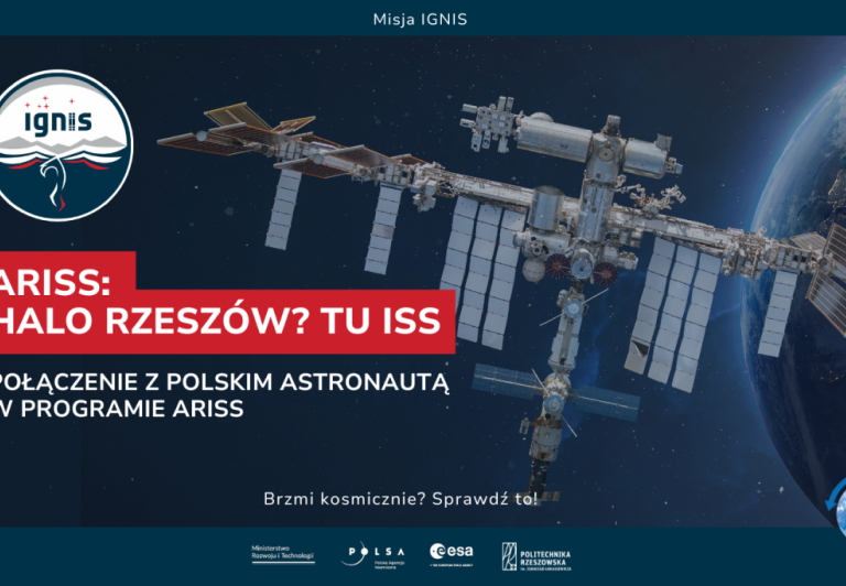 Kosmiczne wydarzenia edukacyjne i połączenie na żywo z polskim astronautą dr. Sławoszem Uznańskim-Wiśniewskim