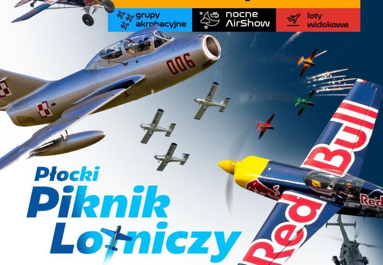 Płocki Piknik Lotniczy powraca – nowością będą m.in. nocne pokazy