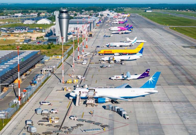 W pierwszym półroczu na lotnisku Katowice obsłużono rekordową ilość cargo