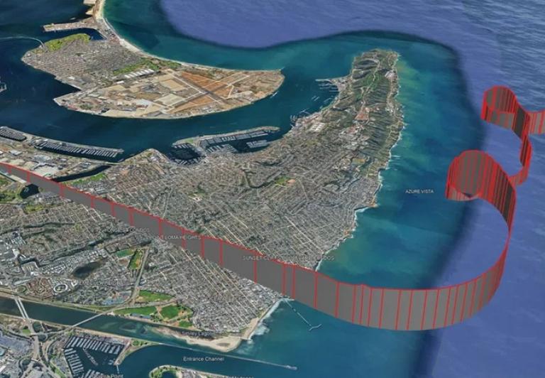 NTSB: Raport wstępny z katastrofy Cessny 414A u wybrzeży San Diego