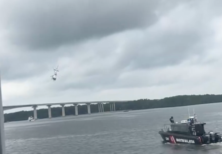 Wypadek śmigłowca Eurocopter AS 355N podczas ćwiczeń MITSATOM 2025 (film)