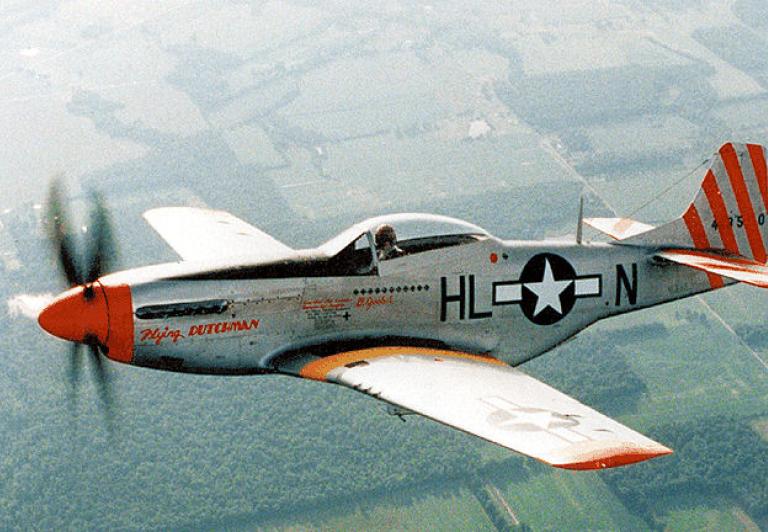 Z serii &quot;Spotkania przy samolocie&quot;: North American P-51 Mustang