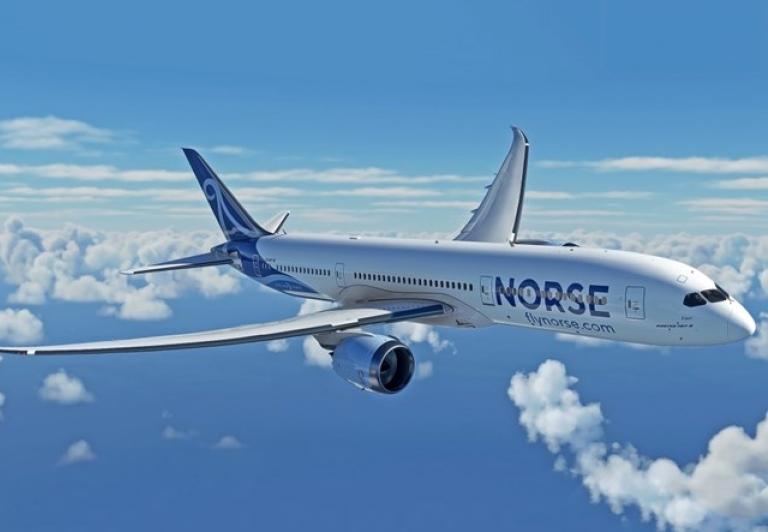 B787 należacy do linii Norse, fot. źródło Artur Kielak B787 należacy do linii Norse, fot. źródło Artur Kielak