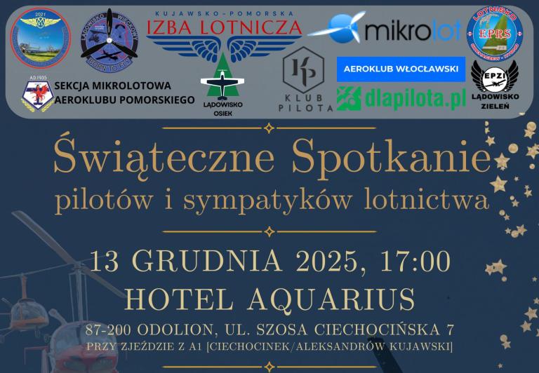 Świąteczne Spotkanie pilotów i sympatyków lotnictwa 2025