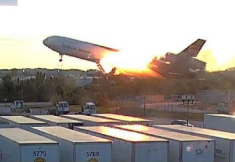 NTSB opublikowała raport wstępny z katastrofy MD-11 linii UPS