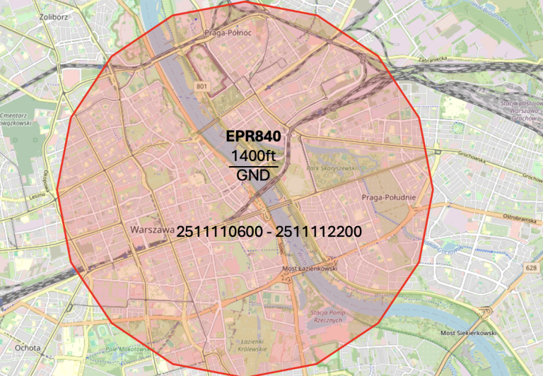 Warszawa: zakaz latania dronem w dniu 11 listopada