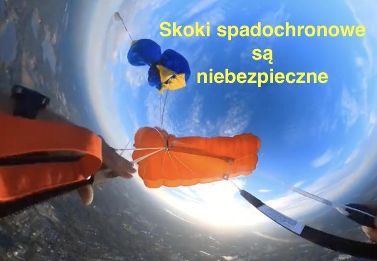 Czy skoki spadochronowe są niebezpieczne, fot. Grzegorz Iwan Kucharczyk