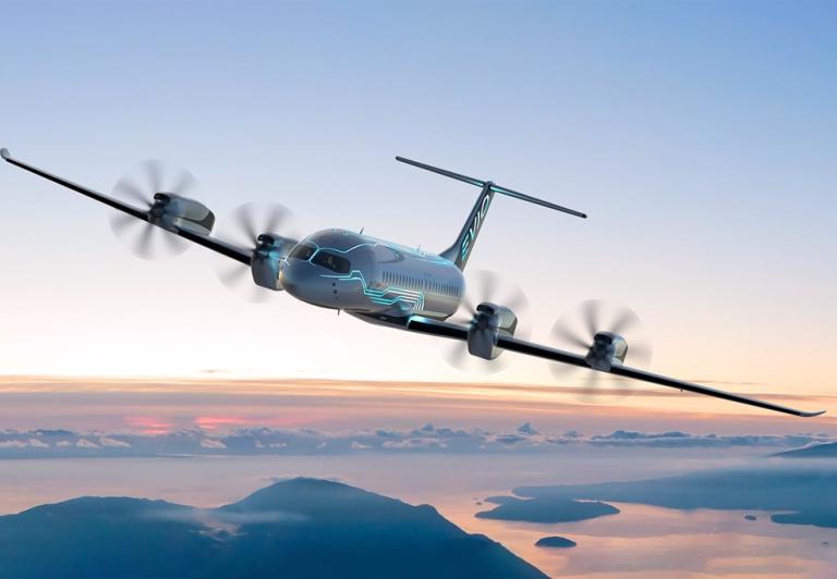 EVIO prezentuje hybrydowo-elektryczny samolot regionalny