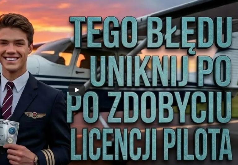 Edukacyjnie o błędach po PPL(A), fot. kadr youtube