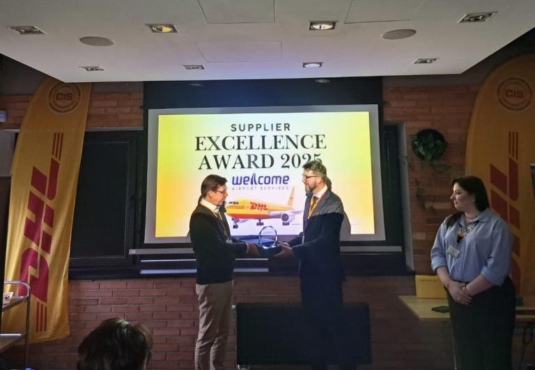 WELCOME z nagrodą &quot;Supplier Excellence Award 2025&quot; od DHL Express