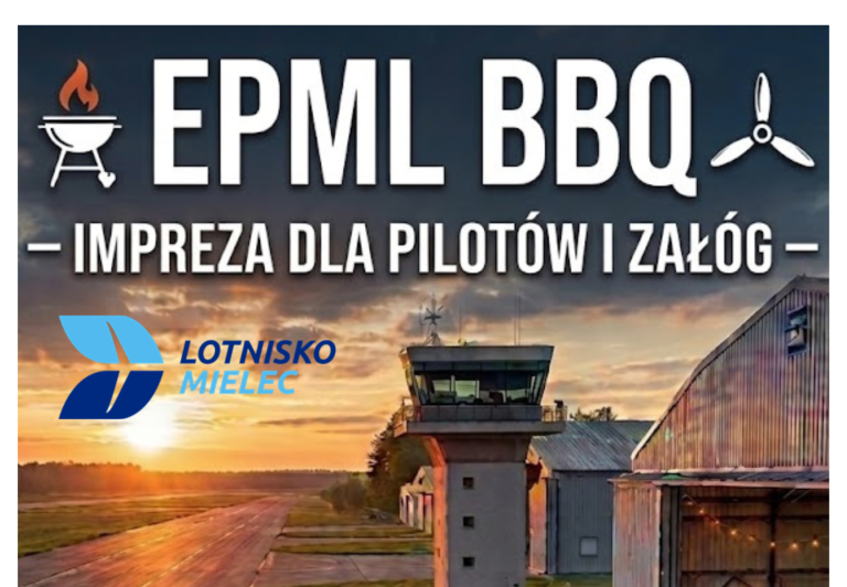 EPML BBQ – otwarcie domku pilota, fot. Lotnisko Mielec