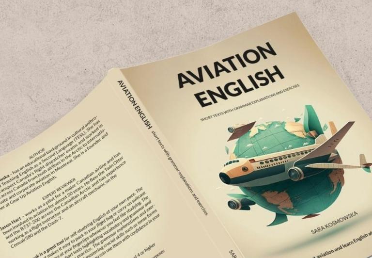 Książka Aviation English, źródło_Sara Kosmowska