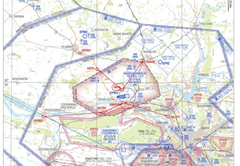 Konsultacje społeczne połączenia tras VFR dla lotniska EPMO, fot. pansa