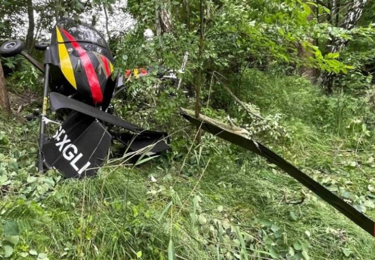 Wypadek wiatrakowca SP-XGLI, fot. PKBWL