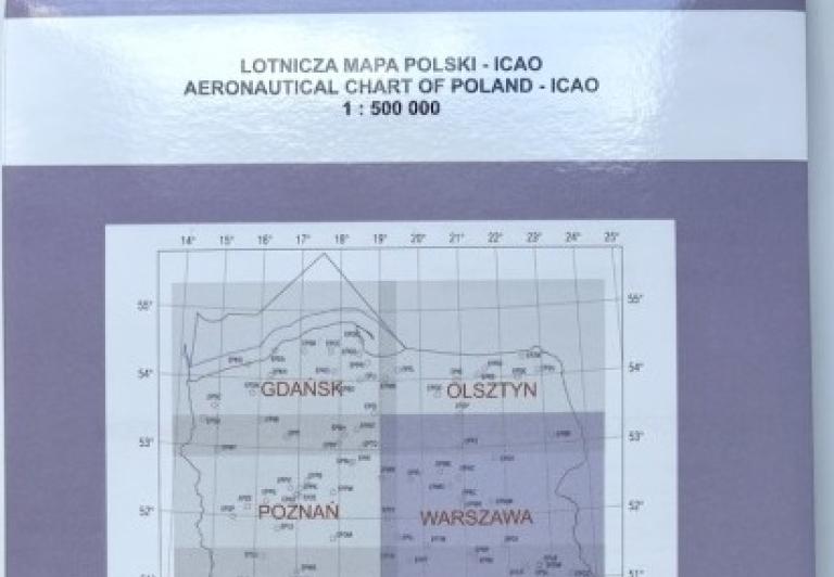 Mapa Polski ICAO 2026, fot. sklep dlapilota_pl