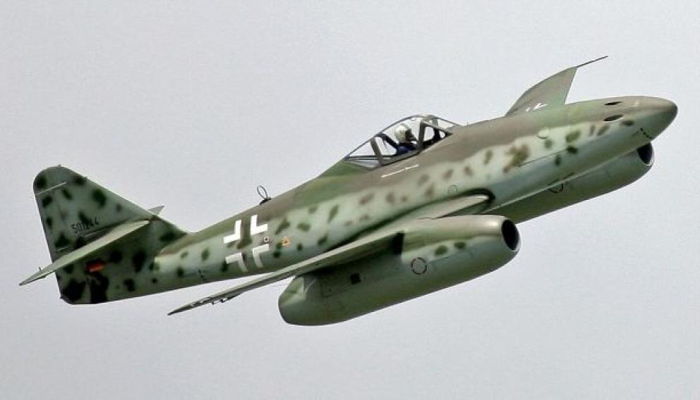 Z serii &quot;Spotkania przy samolocie&quot;: Messerschmitt Me 262 Schwalbe