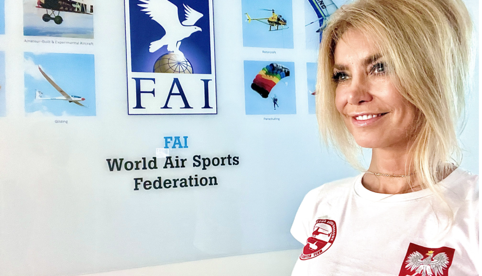 Serafina Ogończyk-Mąkowska ponownie wybrana na Prezydenta Komisji Śmigłowcowej FAI