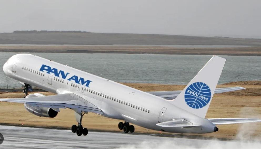  Specjalny czarter Pan Am wyruszył w transatlantycką podróż 