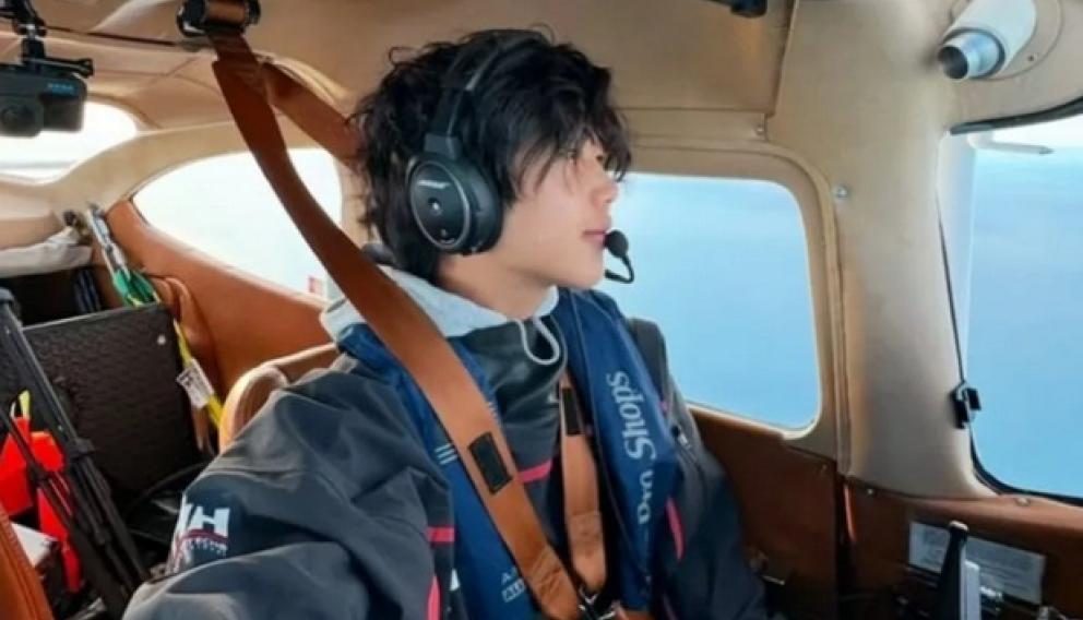 Nastoletni pilot zatrzymany na Antarktydzie podczas próby pobicia rekordu
