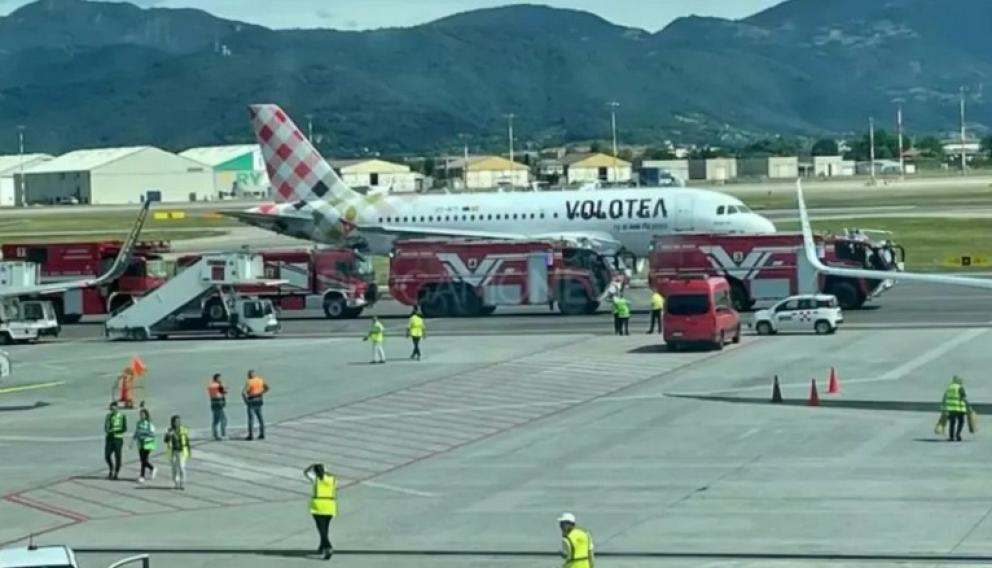 Mężczyzna zginął w silniku A319 na drodze kołowania w Bergamo