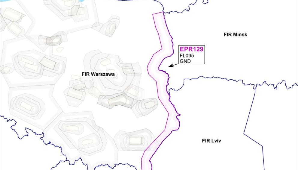 PAŻP do 9 marca przedłużyła ograniczenia w korzystaniu z przestrzeni powietrznej na wschodzie kraju