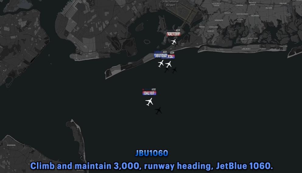Dwa skasowane podejścia i sfrustrowany pilot JetBlue vs kontroler lotniska JFK- zapis korespondencji audio