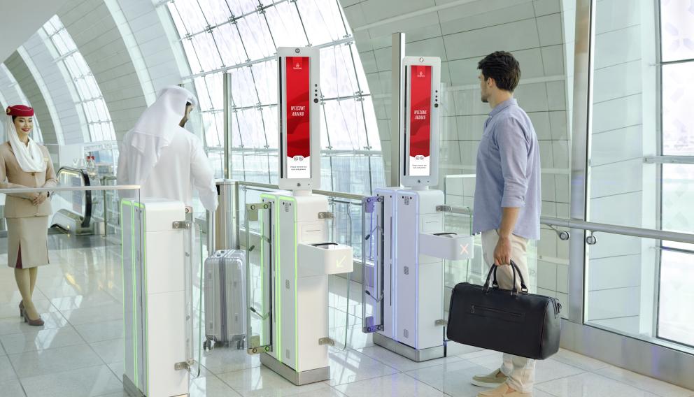 Emirates inwestują w innowacyjną technologię rozpoznawania twarzy na Dubai International Airport