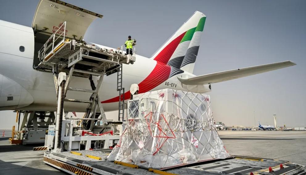 Arab Satellite 813 na pokładzie B777