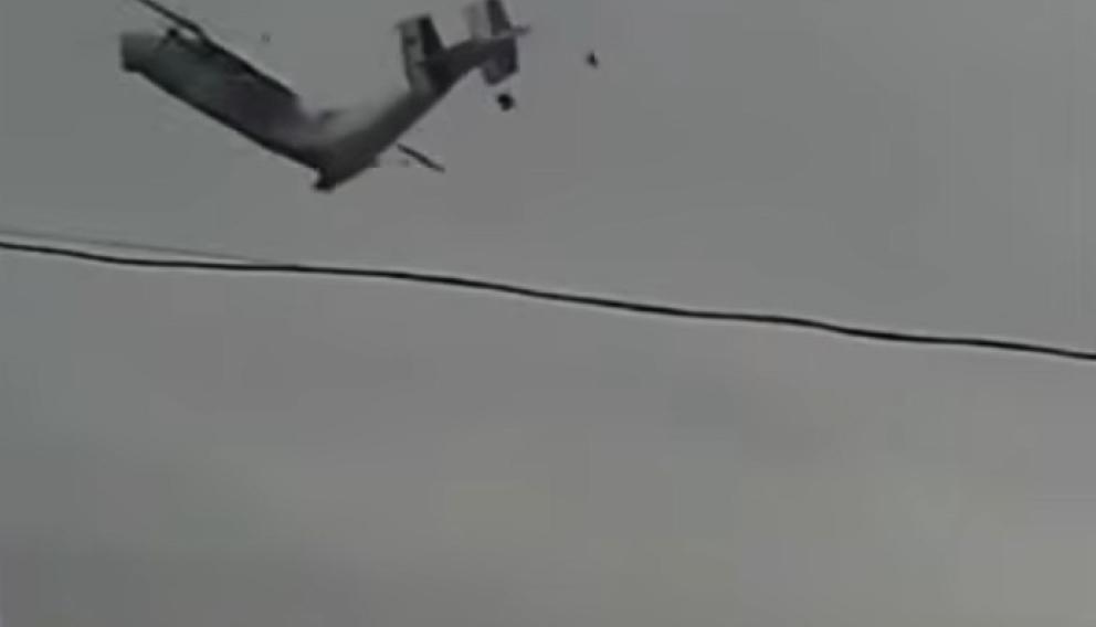 Katastrofa An-22 w Rosji – film ze zdarzenia