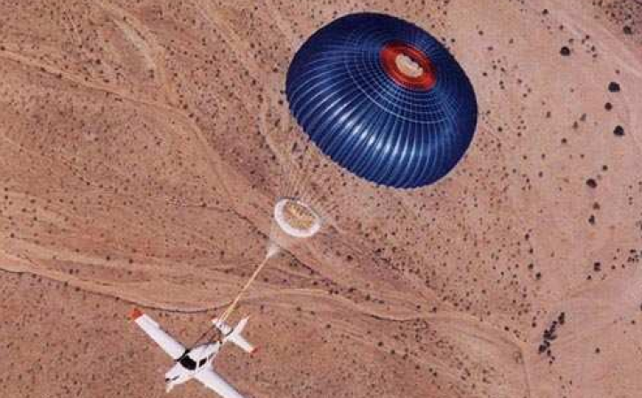 BRS - przykład zastosowania. Źródło: brsparachutes.com