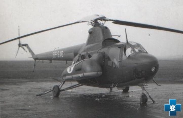 Śmigłowiec sanitarny SM1, fot. Muzeum Ratownictwa