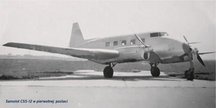 CSS-12 w pierwotnej postaci (fot. arch. Muzeum Lotnictwa Polskiego)
