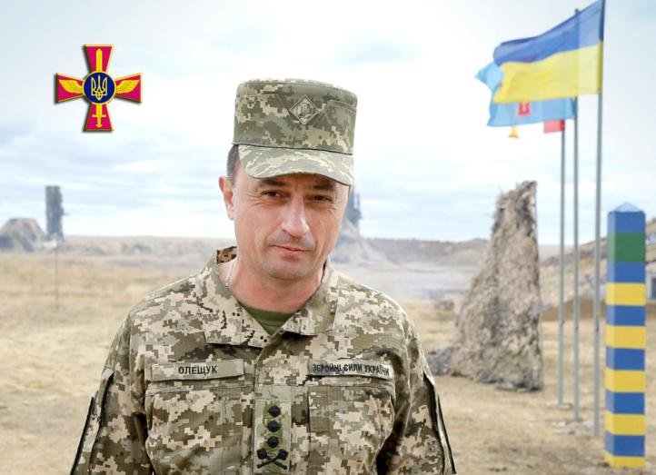 Dowódca Sił Zbrojnych Powietrznych Ukrainy Generał porucznik Mikola Oleschuk (fot. Ministerstwo Obrony Ukrainy)