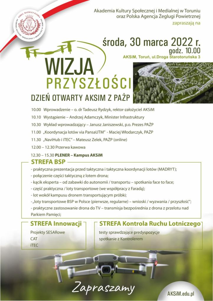 Wizja przyszłości - dzień otwarty AKSiM z PAŻP (fot. AKSiM)