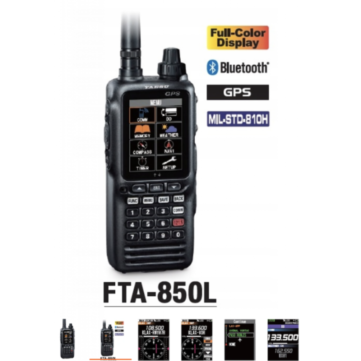 Radio lotnicze Yaesu FTA-850L