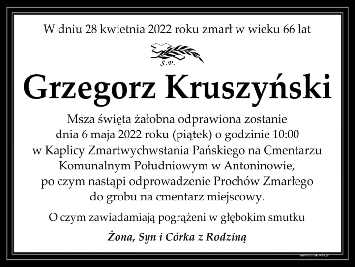 Klepsydra - Grzegorz Kruszyński