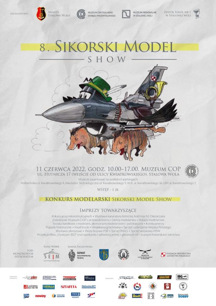 Sikorski Model Show 2022 - plakat (fot. Sikorski Model Show)