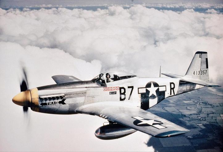 P-51D (fot. USAAF/361st FG Association/Domena publiczna/Wikimedia Commons)