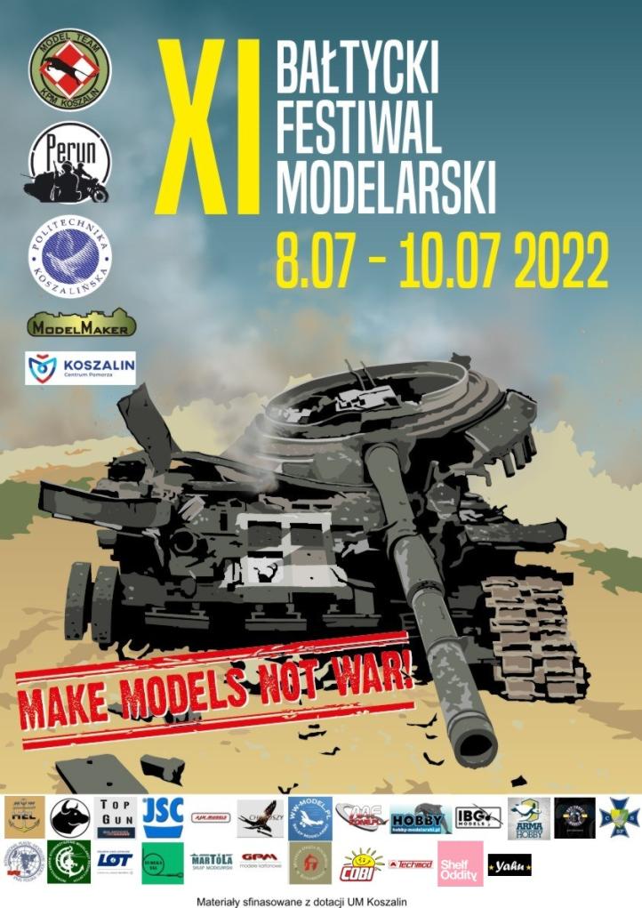 XI Bałtycki Festiwal Modelarski - plakat