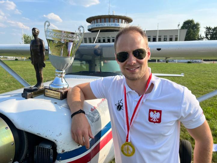 Marcin Chrząszcz - Mistrzostw Polski w Lataniu Precyzyjnym (fot. Marcin Chrząszcz, Facebook)