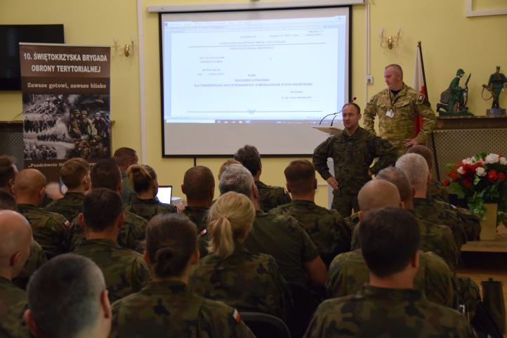 Szkolenie operatorów BSP w Kielcach (fot. WOT)