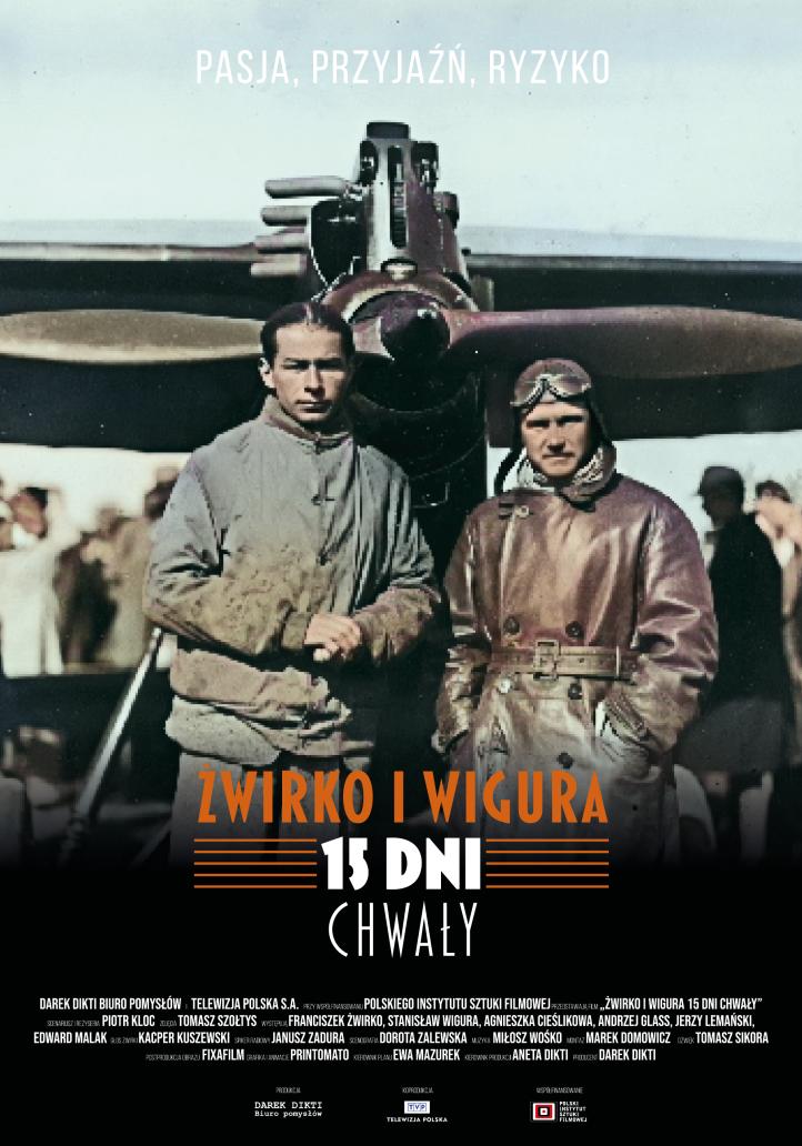 Żwirko i Wigura. 15 dni chwały - plakat