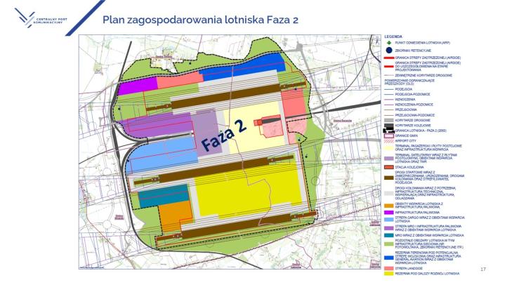 CPK - plan zagospodarowania lotniska - faza 2 (fot. CPK)