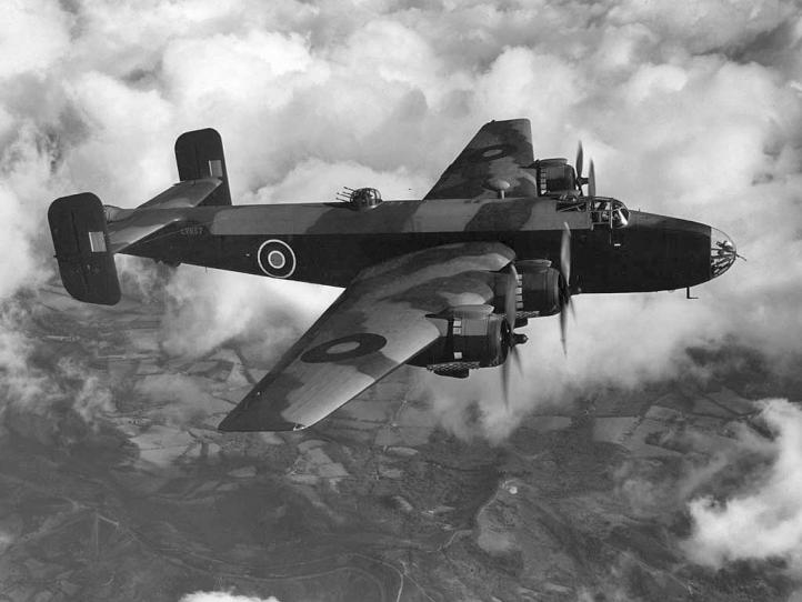 Handley Page Halifax (fot. archiwum Muzeum Sił Powietrznych)