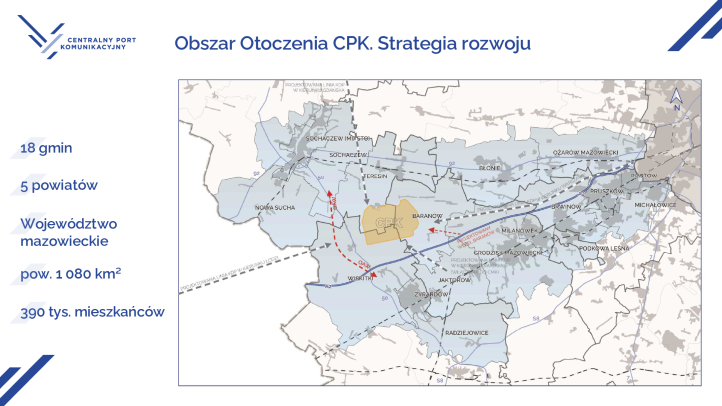 Obszar Otoczenia CPK. Strategia rozwoju (fot. CPK)
