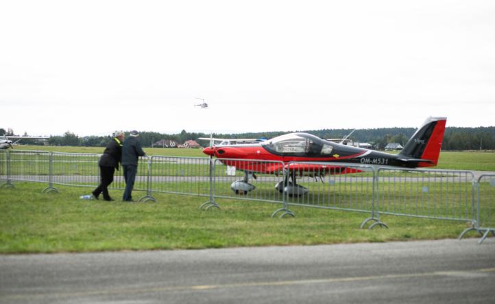 Samolot ultralekki Viper SD4 w ciekawym wydaniu (fot. Ewa Łukomska)
